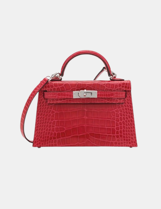 Bolso de Shopping En Cuero